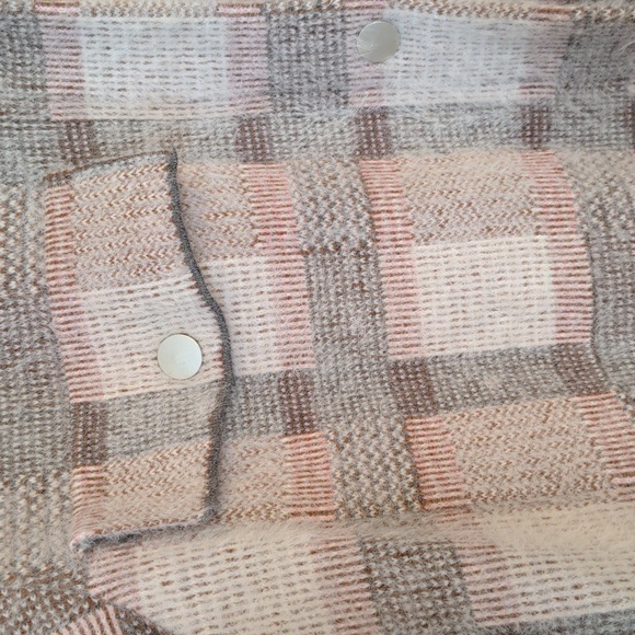 Pilcro ELiza Eyelash Sweater Jacket Size XL - Picture 7 of 11